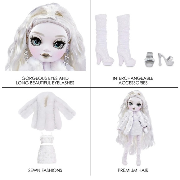 Shadow High Series 1 Natasha Zima- Grayscale Fashion Doll w/ Accessories - Picture 4 of 8